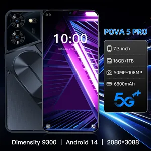 Pova 5pro 충전 코드 일본 브랜드 전화 액세서리 저렴한 전화 모바일 안드로이드 스마트 폰