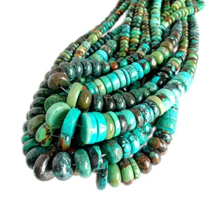 ลูกปัดเทอร์ควอยซ์ธรรมชาติ ตัวคั่นลูกปัดเทอร์ควอยซ์ ลูกปัดตกแต่ง - Product Image 2