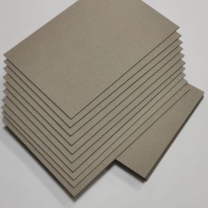 China Factory 100% Recycled Grey <b>Board</b> 250gsm-3000gsm Anti-Curl Smooth Surface for Packaging Cardboard/gift Box/Puzzles Paper - Product Image 4