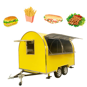 <span class=keywords><strong>Remorques</strong></span> de restauration ronde de fabrication chinoise, conformes aux normes américaines, chariots de restauration usagés, foodtruck, remorque à beignets, kiosque américain à vendre - Product Image 3