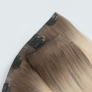 คลิปต่อผมอัจฉริยะรากเข้มแบบกำหนดเองได้ผมต่อแบบมนุษย์แท้แบบชาวยุโรป - Product Image 2