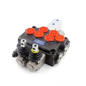 วาล์วหลายทาง Sd11 70 ลิตร/นาที 305 บาร์ G3 4 วาล์วไฮดรอลิกแบบแมนนวล 6 ทาง เกลียวในเหล็กหล่อ ปรับทิศทางการไหล - Product Image 5