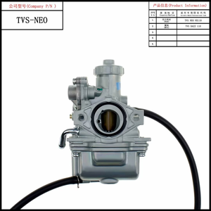 Carburador de Motocicleta de Alta Calidad, Sistema de Combustible, TVS NE0 NX110 <span class=keywords><strong>DAZZ</strong></span> 110 - Product Image 3