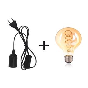 Câble d'alimentation de 1,8 m avec prise EU/US, support de lampe E27 avec interrupteur, <span class=keywords><strong>fil</strong></span> <span class=keywords><strong>pour</strong></span> ampoules LED suspendues, luminaire, douille de <span class=keywords><strong>suspension</strong></span> - Product Image 5