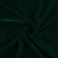 Nouvel Arrivage Tissu Uni pour Vêtements Pakistan Vert Atrovirens Robes Micro-Velours Teint Tissé 5000 pour Confection de Vêtements
