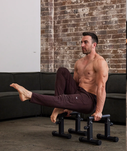 Wellshow Maniglie per Flessioni Regolabili Attrezzatura da Palestra per Allenamento Parallele Dip Bar Attrezzatura per Calisthenics - Product Image 2