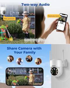 4Gソーラー2Kセキュリティカメラ屋外ソーラーセキュリティカメラスポットライト付きワイヤレス屋外カラービジョンAI人間検出 - Product Image 3