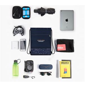 Mochila con Cordón de Lona Ecológica de Diseño Especial Personalizada de Poliéster para Deportes y Viajes - Product Image 5