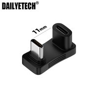 Convertisseur adaptateur de type C, connecteur d'extension de type C, convertisseur 100W, accessoires à angle droit pour Steam Deck
