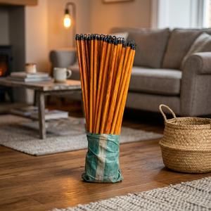 Máquina para Fabricar Palos de Escoba de Madera de Eucalipto de Vietnam 2 en 1 con Mango Recubierto de PVC, Duradera y Ecológica para Muebles y Uso en Baños - Product Image 1