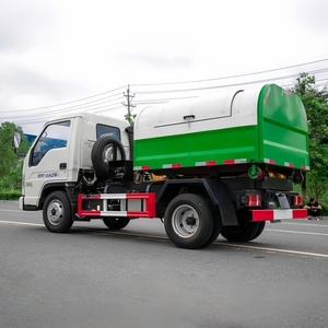 Camions à benne basculante Foton 4x2 6 roues, 3 tonnes, mini-camions à bras articulé, camions à ordures à benne basculante - Product Image 5