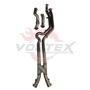 Combo Vortex S58 para BMW G80 M3 G82 M4, Tubo de Escape de Alto Rendimiento con Protección Térmica y Sistema de Tubo Intermedio Doble con Resonador en X - Product Image 2