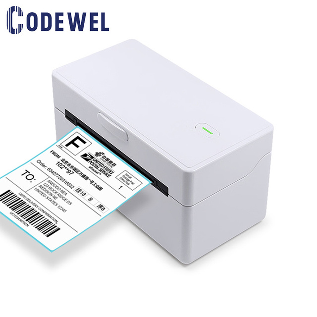 Thermal Shipping Label Printer 80mm 3inch Barcode Printer 203dpi Thermal Printer USB and BT
