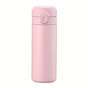 Botella de Agua Aislada al Vacío de 450 ml con Logotipo Personalizado de Alta Calidad, Tapa con Boquilla Extraíble, a Prueba de Fugas, Botellas de Agua Elegantes para Mujeres y Niños - Product Image 4