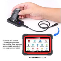 LAUNCH X-431 IMMO Programmer with 4-Key Super Chip - Professional IMMO Key Programming Tool for X431 PAD V/IMMO ELITE/PLUS/PROG3