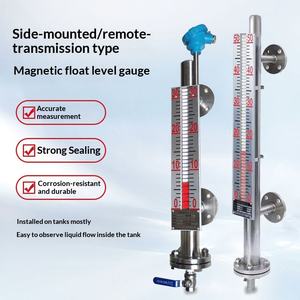 Hochpräziser Magnetischer Flip-Panel-Füllstandsanzeiger aus Edelstahl mit Fernübertragung 4-20mA Schwimmerschalter Wasserstandsanzeige - Product Image 2