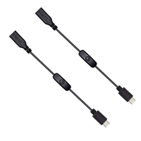 Câble d'extension USB avec interrupteur marche/arrêt, câble USB mâle vers femelle pour lampe de table