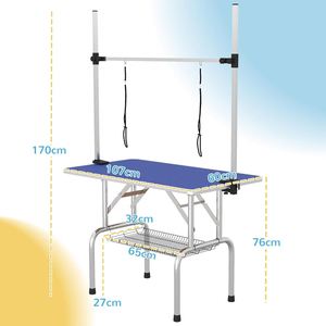 Large Size Portable <b>Folding</b> Pet Dog Grooming <b>Table</b> Non-slip Pet Grooming <b>Table</b> - Product Image 4