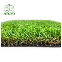 Sourcing Map Lot de 2 tapis en gazon artificiel légers 6x6 pouces (15x15cm) – Petit tapis de gazon synthétique pour jardin, pelouse et terrasse
