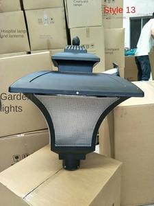 Paisaje Retro precio de fábrica europea lámpara de paisaje al aire libre impermeable IP65 aluminio 100W 150W LED jardín solar luz al aire libre - Product Image 4