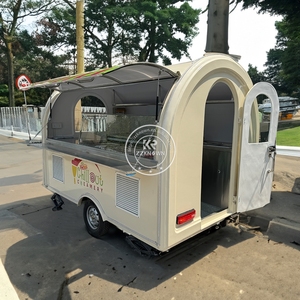 2025 High Quality China Food Trailer Coffee Truck Trailer <b>Mobile</b> Round Food Trailer - Product Image 6