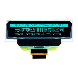 Echt Pmoled 3.2 Inch 34 Pins Ssd1322u1r1 256*64 Lcd Module Seriële Spi Grafische Oled Display Paneel - Product Image 3