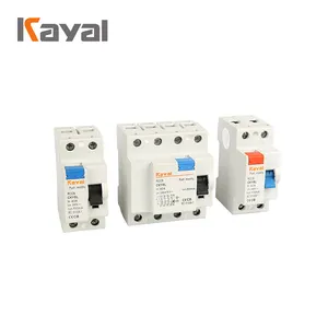 KAYAL iec f360 residual current circuit breaker double pole electronic rcb rccb elcb