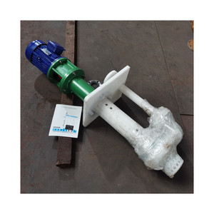 Pump material plastik tahan korosi pompa semibenam untuk kalium klorat KClO3 - Product Image 1