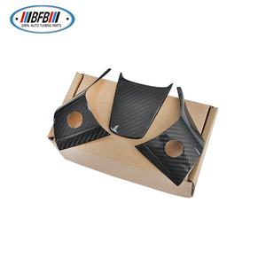 Housse de volant en fibre de carbone sèche véritable 3PS pour <span class=keywords><strong>Tesla</strong></span> <span class=keywords><strong>Model</strong></span> 3 2018-2019 - Product Image 2