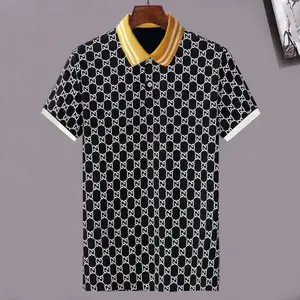 고품질 공장 가격 남자의 반팔 티셔츠 100% 코튼 남성 폴로 셔츠 새로운 인쇄 레저 폴로/남성 셔츠