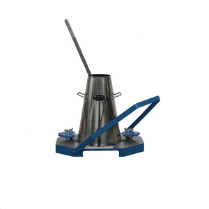 Alat pengujian kerucut <span class=keywords><strong>Slump</strong></span> beton STTLD-4, alat uji kerucut <span class=keywords><strong>Slump</strong></span>, dasar dan batang - Product Image 1