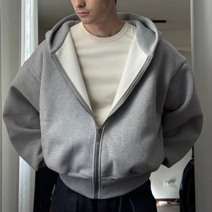 Sweat-shirt lourd en coton 100% <span class=keywords><strong>480</strong></span> GSM avec logo personnalisé pour homme, avec épaules tombantes et design graphique surdimensionné - Product Image 1
