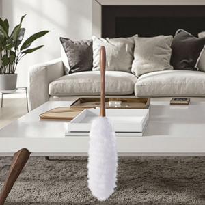 <span class=keywords><strong>Plumeau</strong></span> flexible en microfibre douce à long manche en bambou Masthome pour la maison - Product Image 3