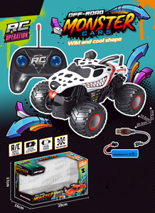 Camionetas RC 1:20 Recargables, Camioneta Dálmata, Cocodrilo, Rinoceronte, Camioneta Monstruo a Control Remoto, Juguetes para Niños, Auto de Escalada - Product Image 4