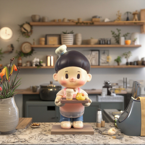 Chất Lượng Cao Tùy Chỉnh <span class=keywords><strong>3D</strong></span> Hoạt Hình Nhân Vật Làm Tay PU Thủ Công Mỹ Nghệ Vẽ Tay Thời Trang Độc Quyền Mù Hộp Búp Bê Hoạt Hình - Product Image 1