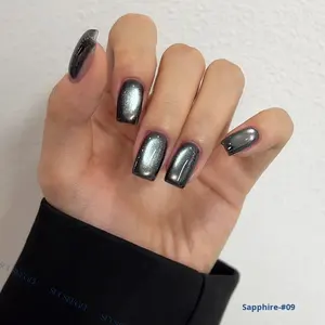 Suuseegel新款10色月光猫眼指甲套装长效蓝色宝石指甲油紫外线凝胶套装美甲沙龙 - Product Image 6