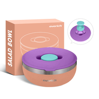Bol à salade en acier inoxydable pour Bibimbap coréen Grand bol à riz doré Ramen pour la cuisson d'oeufs Nouilles froides en métal
