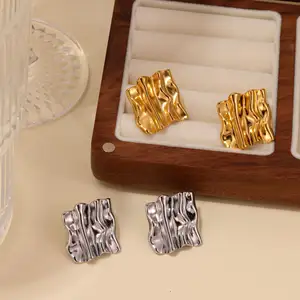 Customizable Jewellery Custom Fashion Personalized Stainless Steel Earrings Custom Jewelry Maker manufacturer