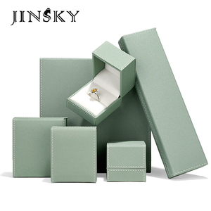 Custom Logo Jewelry Gift <b>Box</b> Ring <b>Earring</b> Bangle Pendant Packaging <b>Box</b> For Confession Proposal Retail Shop Use - Product Image 1