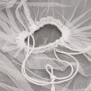 เลเซอร์ลูกไม้สีขาวรอบมุ้งกันยุงหลังคาเตียงเด็กหลังคาไม่ดีเด็ก - Product Image 6