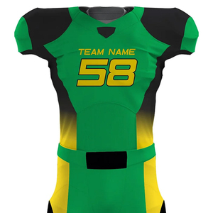 Service OEM, conception personnalisée, vente en gros, uniforme de football américain, uniforme de football américain fabriqué professionnellement - Product Image 3