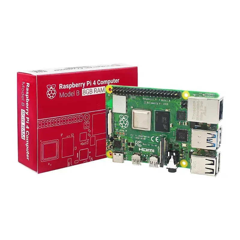 新しいRaspberryPi4BモデルB8GBE14バージョンBCM2711クアッドコアA72 1.5GHz 8GB RAM (WIFIサポート付き) POE Raspberry Pi 4B 8G