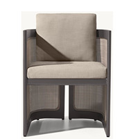 Ensemble de salle à manger multifonctionnel en aluminium pour l'extérieur, style américain, pour cour, balcon, jardin, villa, meubles d'extérieur