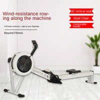 Máquina de remo de acero con resistencia ajustable inteligente, modelo 6100, fabricada por el fabricante, para uso comercial.