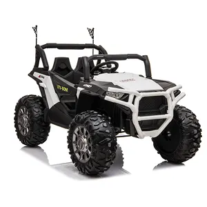 Bateria de tamanho grande 12V para crianças Carro elétrico C Controle remoto UTV passeio no carro