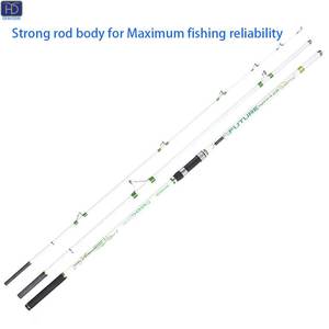 Usine 4.2/4.5 m personnalisé 3 pièces pas cher pêche <span class=keywords><strong>Surf</strong></span> <span class=keywords><strong>canne</strong></span> carbone 3 Sections 100-300g <span class=keywords><strong>Surf</strong></span> coulée cannes fabricant de <span class=keywords><strong>canne</strong></span> à pêche - Product Image 2