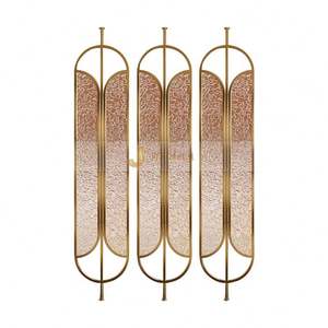 Mampara de Vidrio Cristalino de Acero Inoxidable LL266 para Hoteles, Restaurantes, Villas e Interiores, para Vestíbulos de Entrada - Product Image 6