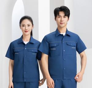 TN6274 <span class=keywords><strong>Abbigliamento</strong></span> da Lavoro Personalizzato con Logo, <span class=keywords><strong>Abbigliamento</strong></span> di Sicurezza, Polo Ricamata a Maniche Corte, Uniforme da Costruzione - Product Image 1