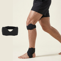 Penyangga Lutut Olahraga Adjustable Grosir, Bahan Neoprena Bernapas, untuk Mendukung Tendon Patela saat Berlari dan Melompat