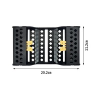 Supports de stérilisation dentaire avec poignées, 8 emplacements, pour cassette à instruments, en plastique, autoclavable, plateau de désinfection, rangement d'outils